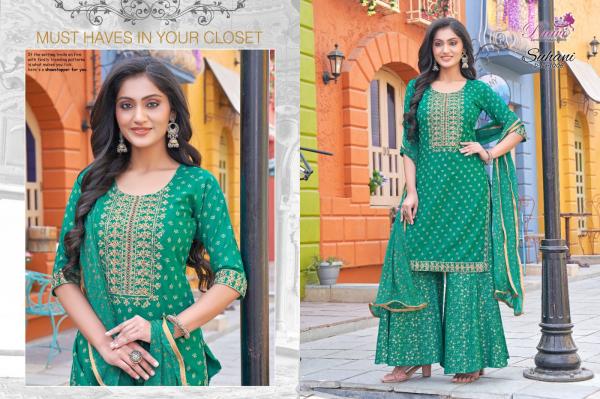 Paavi Suhani Rayon Exclusive Designer Readymade Suit